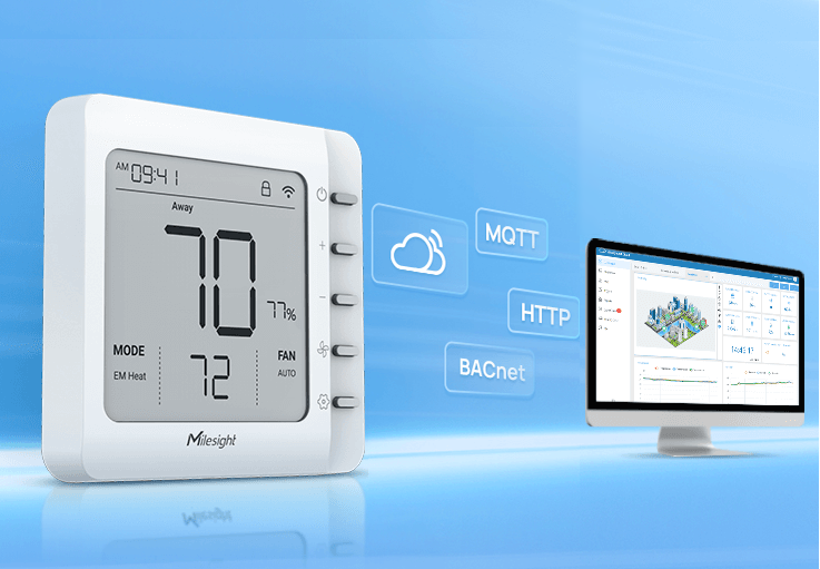 Milesight WT201 LoRaWAN Smart Thermostat