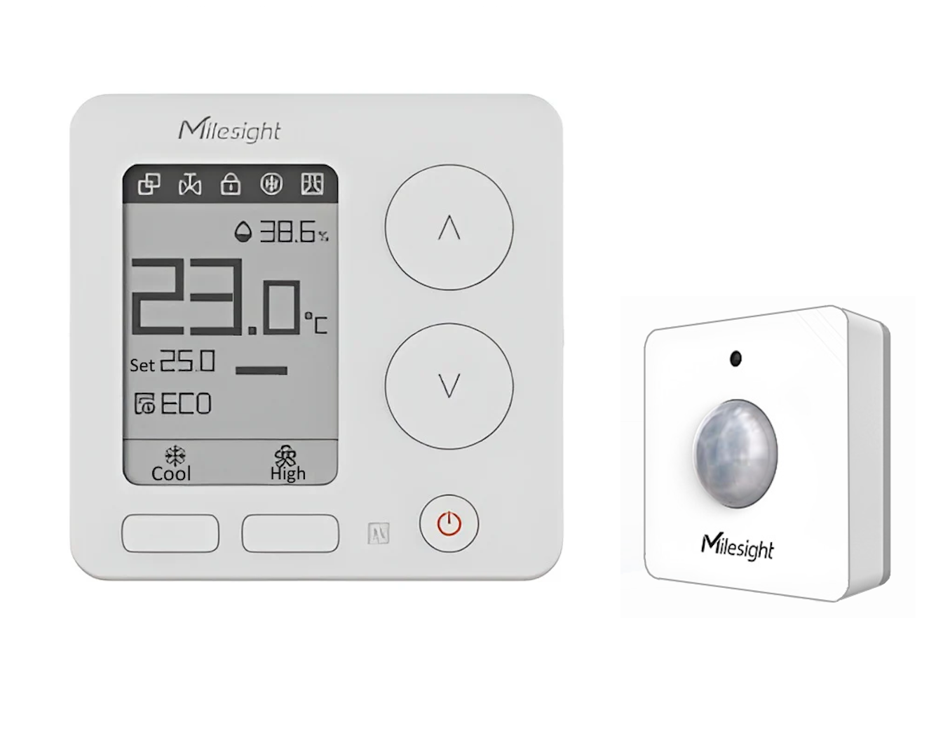 Milesight® WT300 Series LoRaWAN® Smart Thermostat for Fan Coil Units