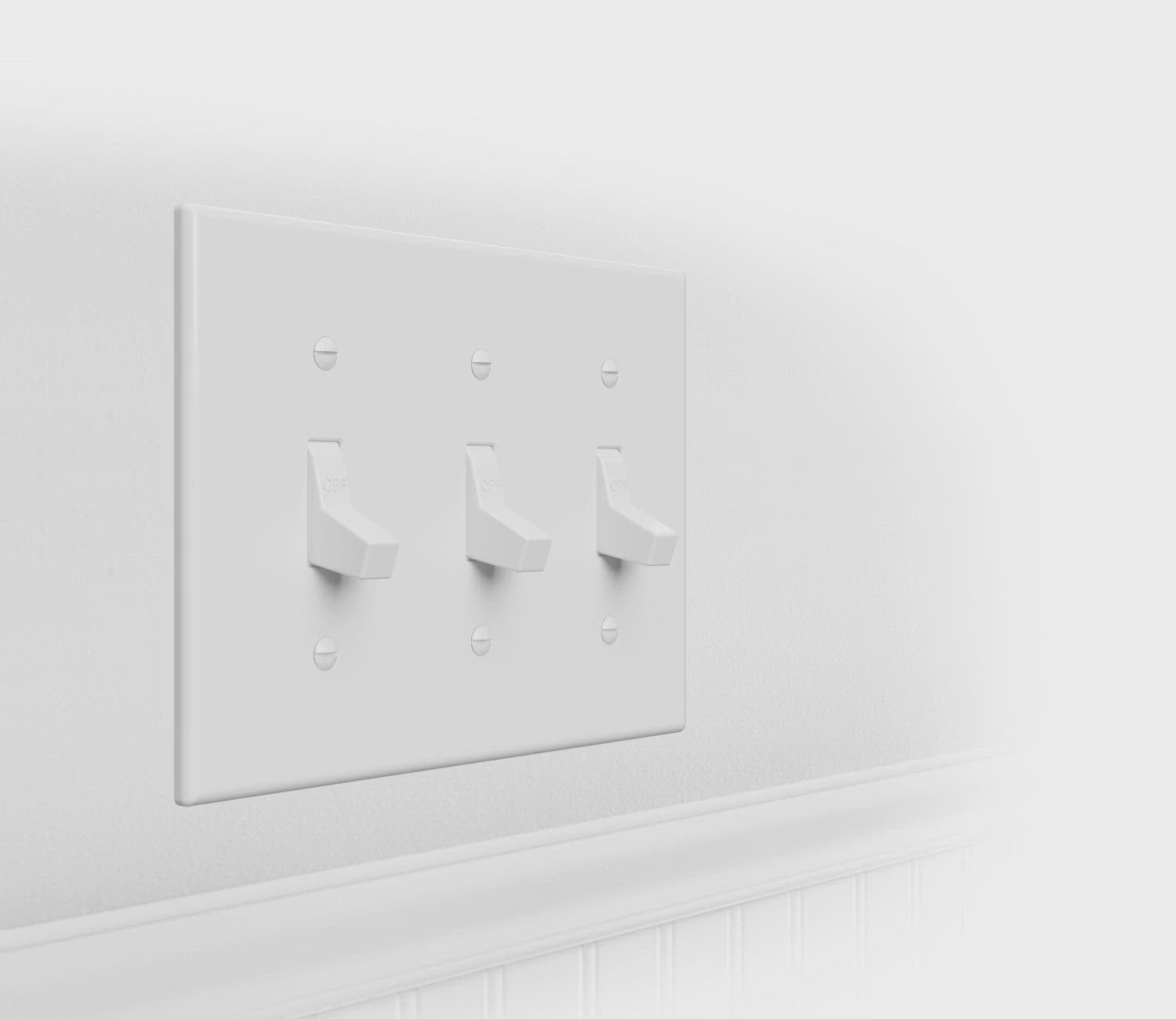 How to replace a standard light switch to All-in-One Smart Home Control with Three Switches - Video
