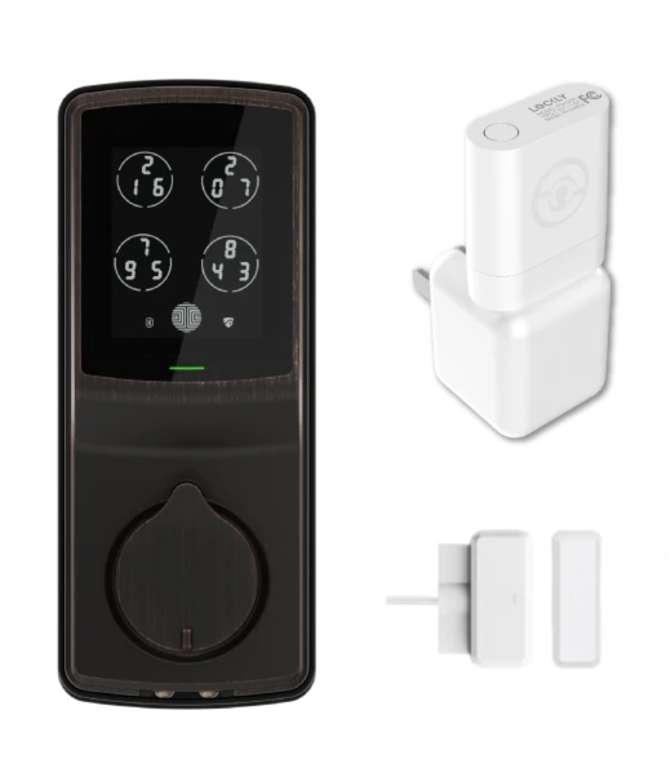 LOCKLY Secure Pro Deadbolt Matte Black - CMI TECH