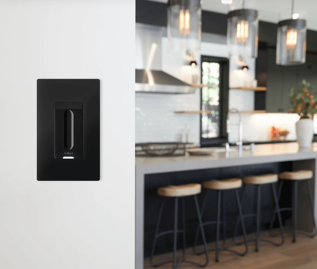 Smart WiFi Dimmer Switch (Black) - CMI TECH