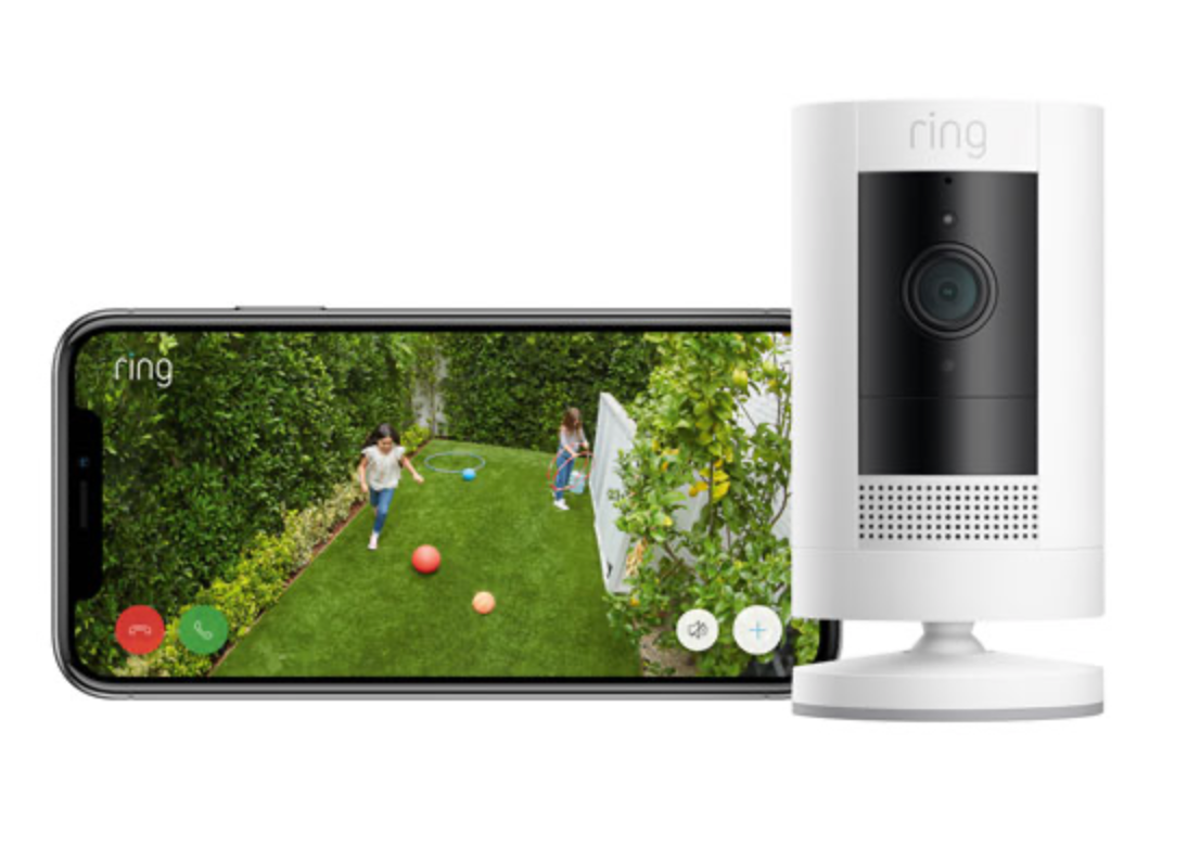 Ring Stick Up Cam Battery & Wireless Indoor/Outdoor 1080p HD IP Camera - CMI TECH