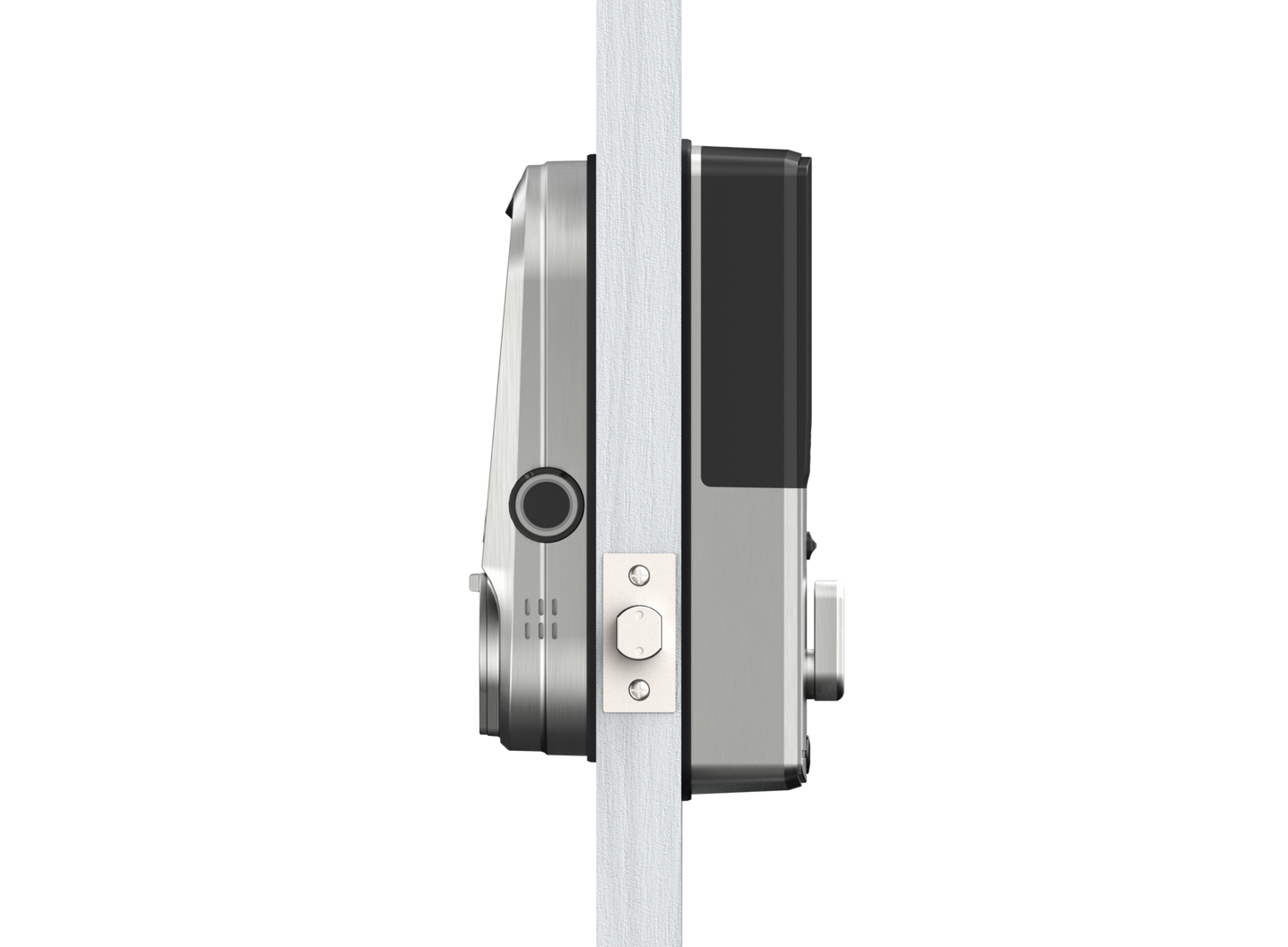 LOCKLY Vision™ Doorbell Camera Smart Lock - Satin Nickel - CMI TECH