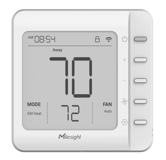 Milesight WT201 LoRaWAN Smart Thermostat