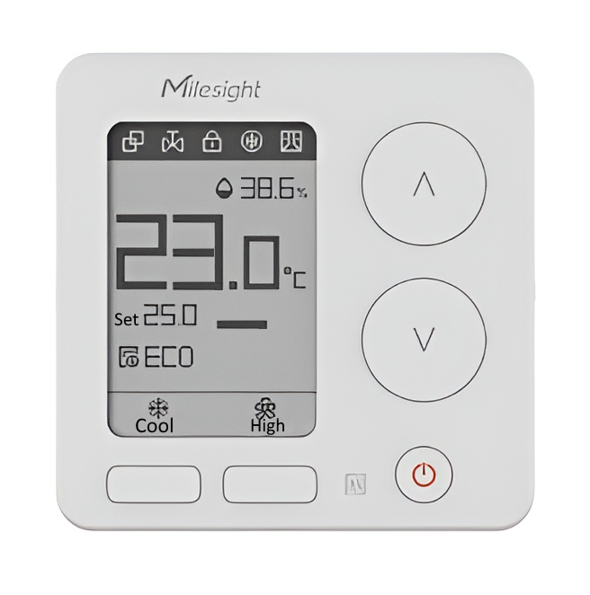 Milesight® WT300 Series LoRaWAN® Smart Thermostat for Fan Coil Units