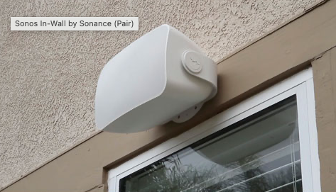 SONOS Architectural Outdoor Speaker Pair (White) - CMI TECH