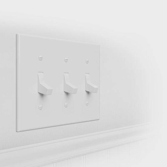 How to replace a standard light switch to All-in-One Smart Home Control with Three Switches - Video