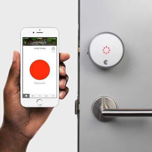 August Smart Lock Pro + Connect, Silver – CMI TECH