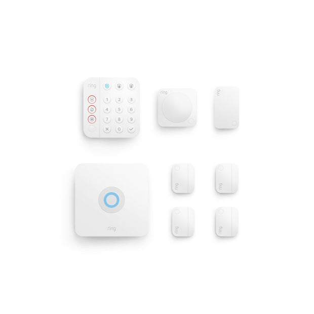 Ring Alarm 8-piece kit (2nd Gen) – home security system with optional 24/7 professional monitoring – Works with Alexa - CMI TECH