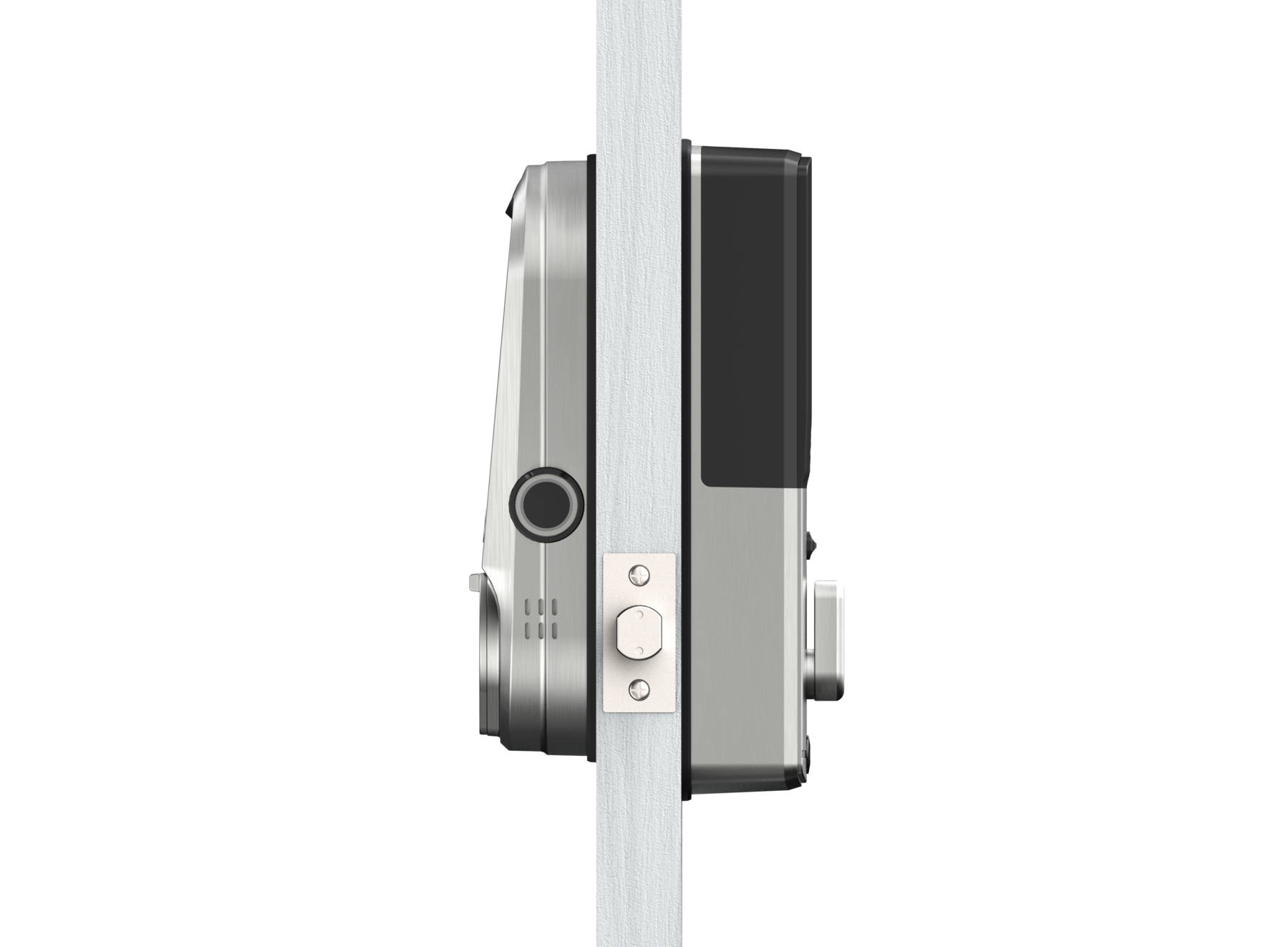 LOCKLY Vision™ Doorbell Camera Smart Lock - Satin Nickel - CMI TECH